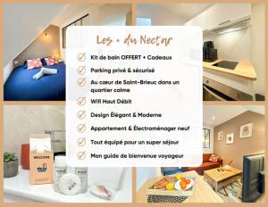 Appartements Le Nectar - Parking Prive, Hyper-centre, Calme : photos des chambres