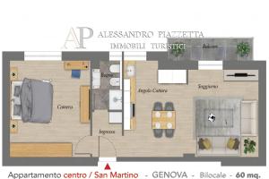 Appartamento con 1 Camera da Letto