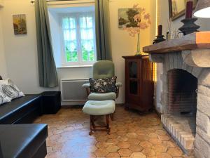 Maisons de vacances La Maison dans le jardin du Manoir de Bouron : photos des chambres