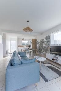 Maisons de vacances AN 19 - Charmante maison a 300m de la mer : photos des chambres