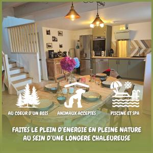 Ker Adèle, longère cosy au cœur d'un bois