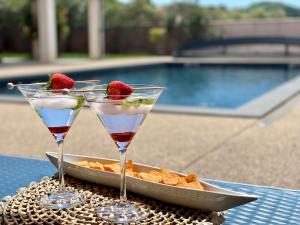 Villas Private swimming pool & jacuzzi magnifique villa provencale : photos des chambres