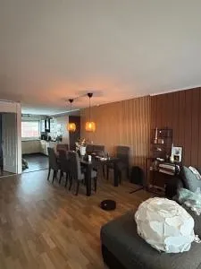 Charming 3-Bedroom 2-Floor Apartment for Rent in a Relaxing Neighborhood Close to 2025 Ski WC - 欧坎哥