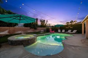 Casa Desert Muse with Heated Pool Spa Firepit Mini Golf and Games - Desert Groves Mobile Home Park