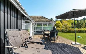 Stunning Home In Knebel With Sauna