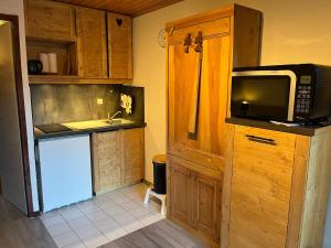 Charmant studio sud, 4 pers, balcon à Valloire - FR-1-263-541