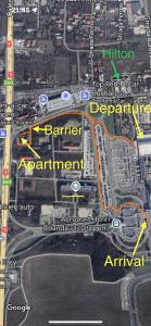 Bucharest Airport Stay & Fly -- Walking distance from airport-- Check in till 5AM --free parking