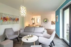 Shanti-Suite mit Dachterrasse, Kamin & Sauna am Krakower See - 旧施韦林