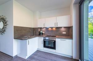 Shanti-Suite mit Dachterrasse, Kamin & Sauna am Krakower See