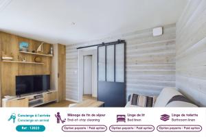 Chalets Chalet pour 4 - Domaine avec piscine : photos des chambres