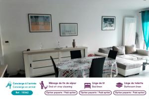 Appartement à 150m de la grande plage de Sion