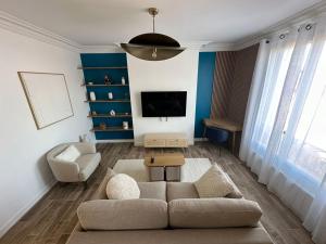 Appartements Appartement de luxe Enghien-les-Bains a proximite de la gare : photos des chambres