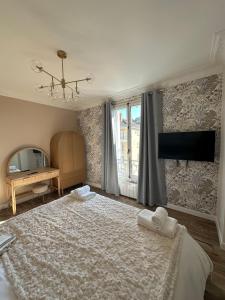 Appartements Appartement de luxe Enghien-les-Bains a proximite de la gare : photos des chambres