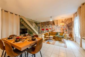 Maisons de vacances Phantasia by Kleidos, 10 min de Disney! Jolie Maison Familiale 6P, 2 chambres, Terrasse, Parking : photos des chambres