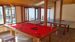 Cabaña con Piscina Cubierta