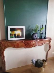 Appartements La Maison aux volets bleus 37 m3, Bords de Saone : photos des chambres