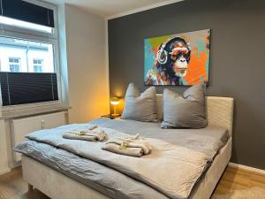 Moderne 50 qm Unterkunft Monkey