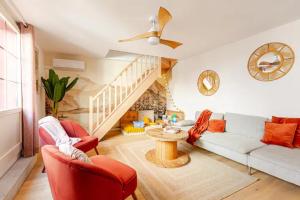 Maisons de vacances Gite See You Soon - Maison de ville Roots : photos des chambres