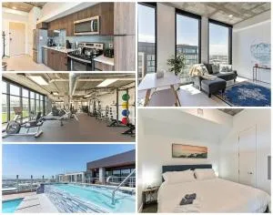 City Center - 10th floor - Rooftop Pool - Hot tub - McIntyre Building Condominium