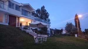 Habitación con terraza en Casa SanTelmo Paipa