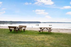 Beautiful Holiday Home By Følle Strand With Sea Views,