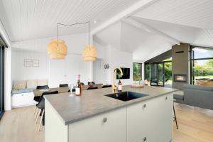 Newly Buily Holiday Home In Handrup With Stunning Views Of The Rolling Landscape