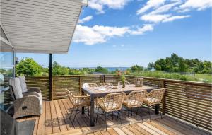 Cozy Home In Knebel With House Sea View