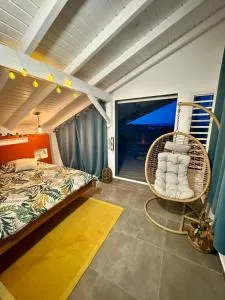 Chambre chez lhabitant avec vue sur mer et coin cuisine - 圣罗斯