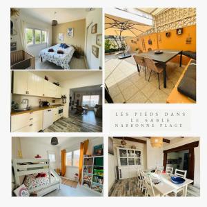 Appartement les pieds dans le sable