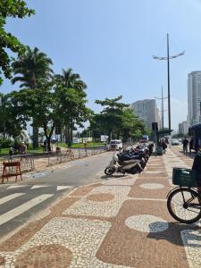 Loft em prédio em frente à praia