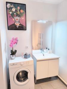Appartements Bright flat near Disneyland with private parking : photos des chambres