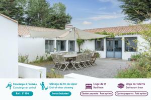 Maisons de vacances Les Joublanchas : Maison familiale mer et campagne pour 16 : photos des chambres