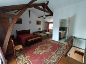 Maisons de vacances La Petite Croisee Verte : photos des chambres