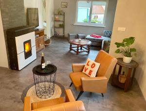 Maisons de vacances Chez L en Alsace Maison independante 8 pers Jardin & Cour privative : photos des chambres