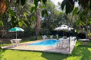 Chacara com piscina, WiFi e lazer completo - SP - 布拉干萨-保利斯塔