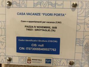 Affittacamere Fuori Porta