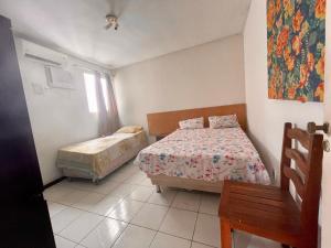 Apartamento, ar condicionado 2 minutos da praia - 203-40