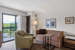 Suite with Two Queen Beds and Sofa Bed - Balcony room in Hampton Inn & Suites Lake George