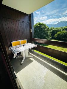 Studio vue montagne à 200m des pistes