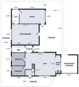 Stunning Home In Knebel With 2 Bedrooms