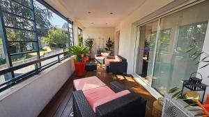 Appartements Elegant T3 tout equipe et confort proche parc expo et Arena : photos des chambres