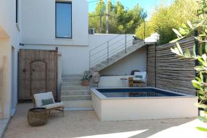 Appartements Appartement Independant avec Jardin et Piscine en Provence : photos des chambres