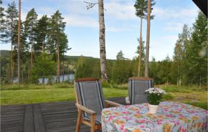 Nice Home In Gunnarskog With Lake View