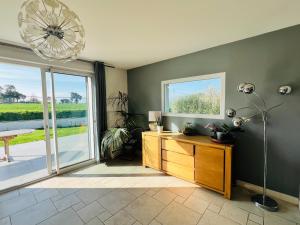 Maisons de vacances Maison dans cadre verdoyant, 20min des plages : photos des chambres