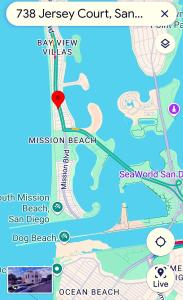 Luna Azul, cozy condo only steps to Mission Beach! Free Internet