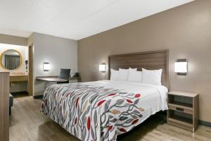 Superior King Room Smoke Free room in Red Roof Inn Washington DC - Laurel