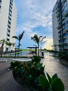 Apt con vista al mar en pozos colorados