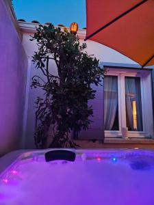 Maisons de vacances Maison 3 etoiles a 50m mer plages iles nature piscine chauffee jacuzzi prive WIFI : Maison 3 Chambres