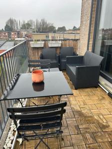 Duplex appartement, Burcht
