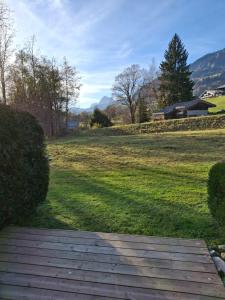 Appartements Studio pour 4 avec terrasse plein pied, coin montagne, vue montagne & nature a Praz sur Arly : photos des chambres